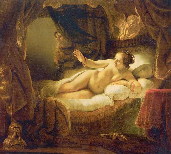 Rembrandt- Danae - 1639
