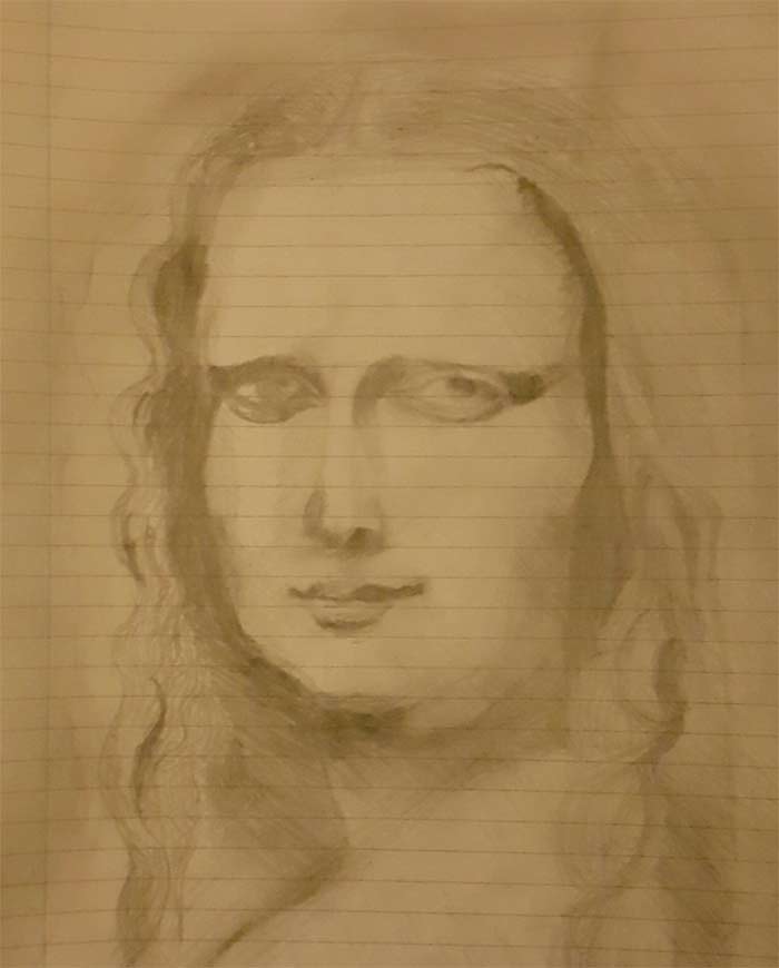 Copy of Mona Lisa by Peter Wang