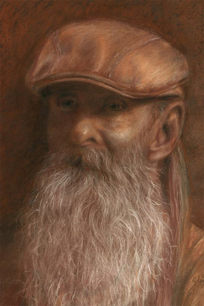Portrait by Christopher Slagle, Drawing Academy student
