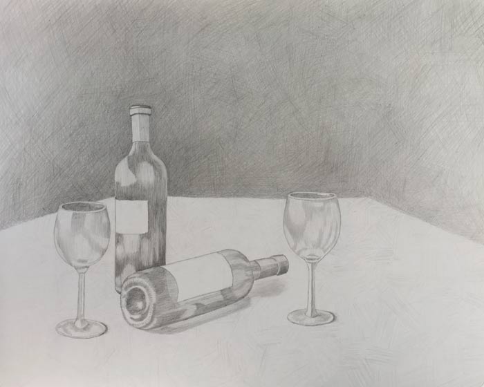 Still-life drawing by Marianne