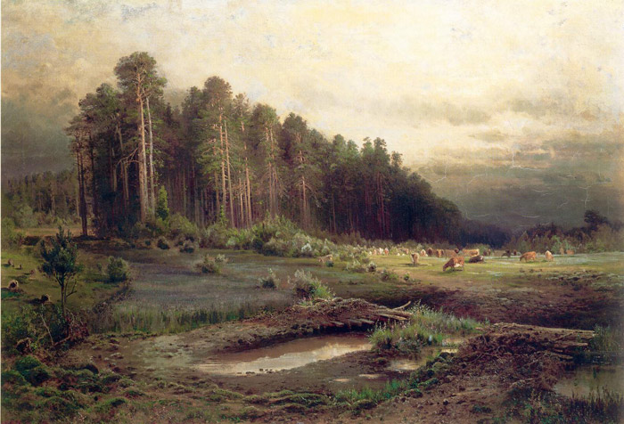 Aleksei Savrasov painting