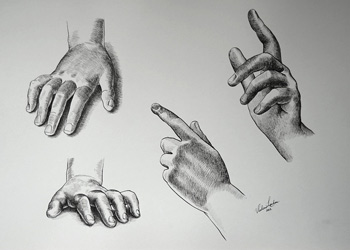 How to Draw Hands - Drawing Academy Video Lesson