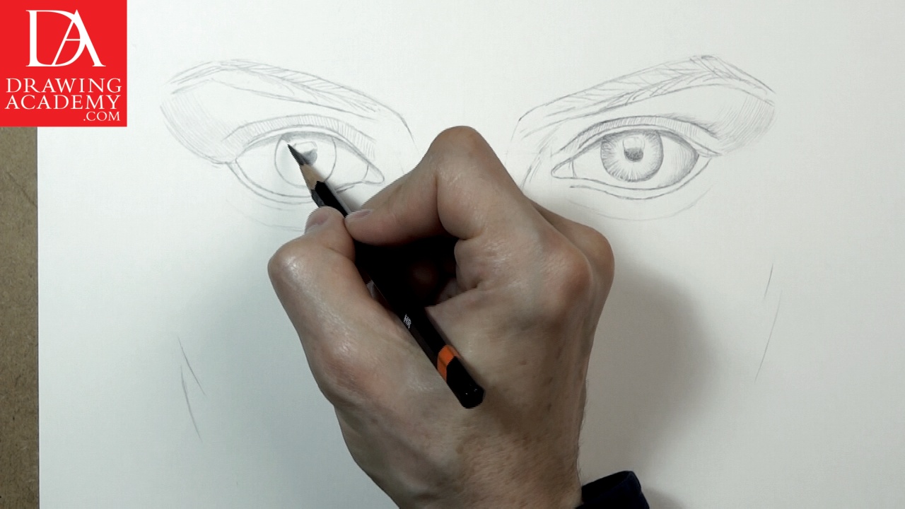 Portrait drawing without taking your hand off - YouTube