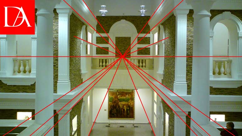 Drawing in Perspective: One-point perspective