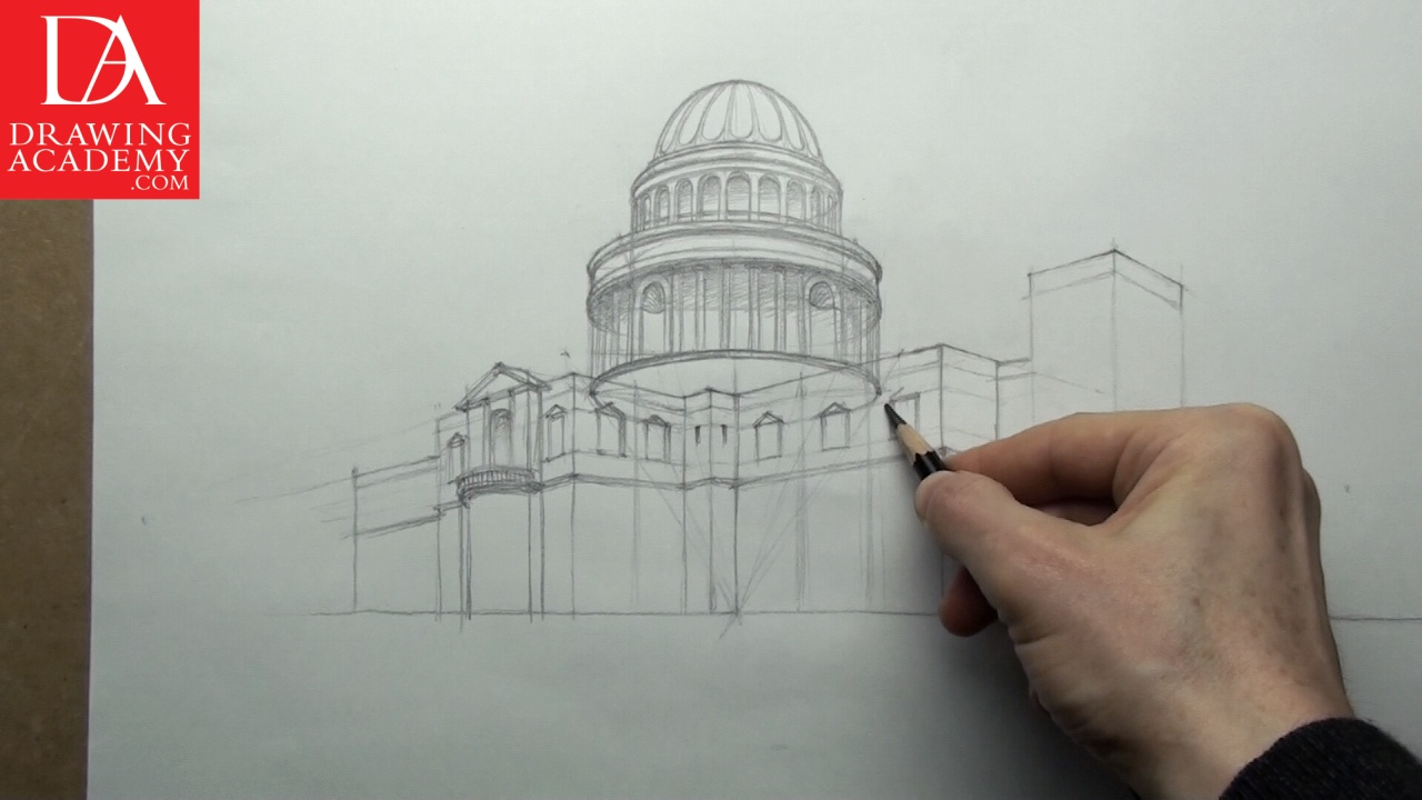 2 point Perspective Drawing Lesson