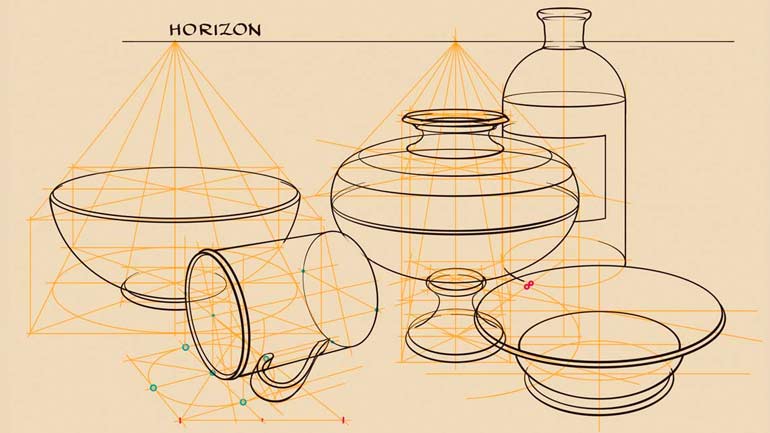 How to Draw Cylindrical Objects From Imagination