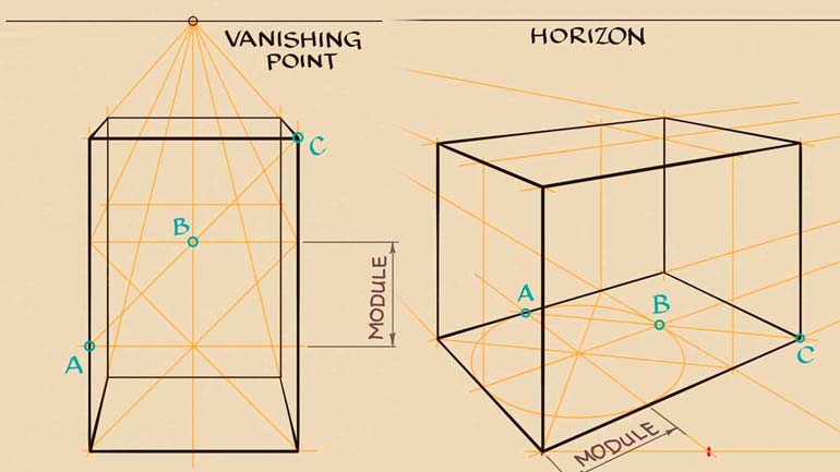 How to Draw Modular Prisms in Perspective