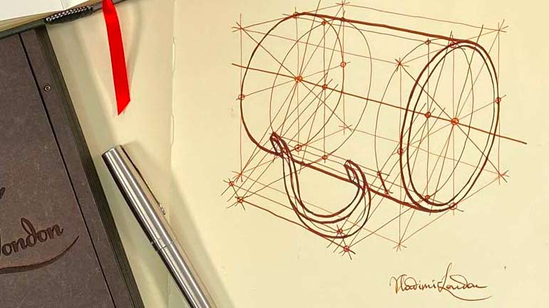 How to Draw a Mug with a Handle in Perspective