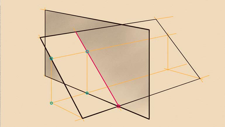 How to Intersect Planes in Perspective
