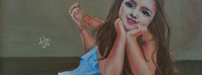 Small Girl – Painting