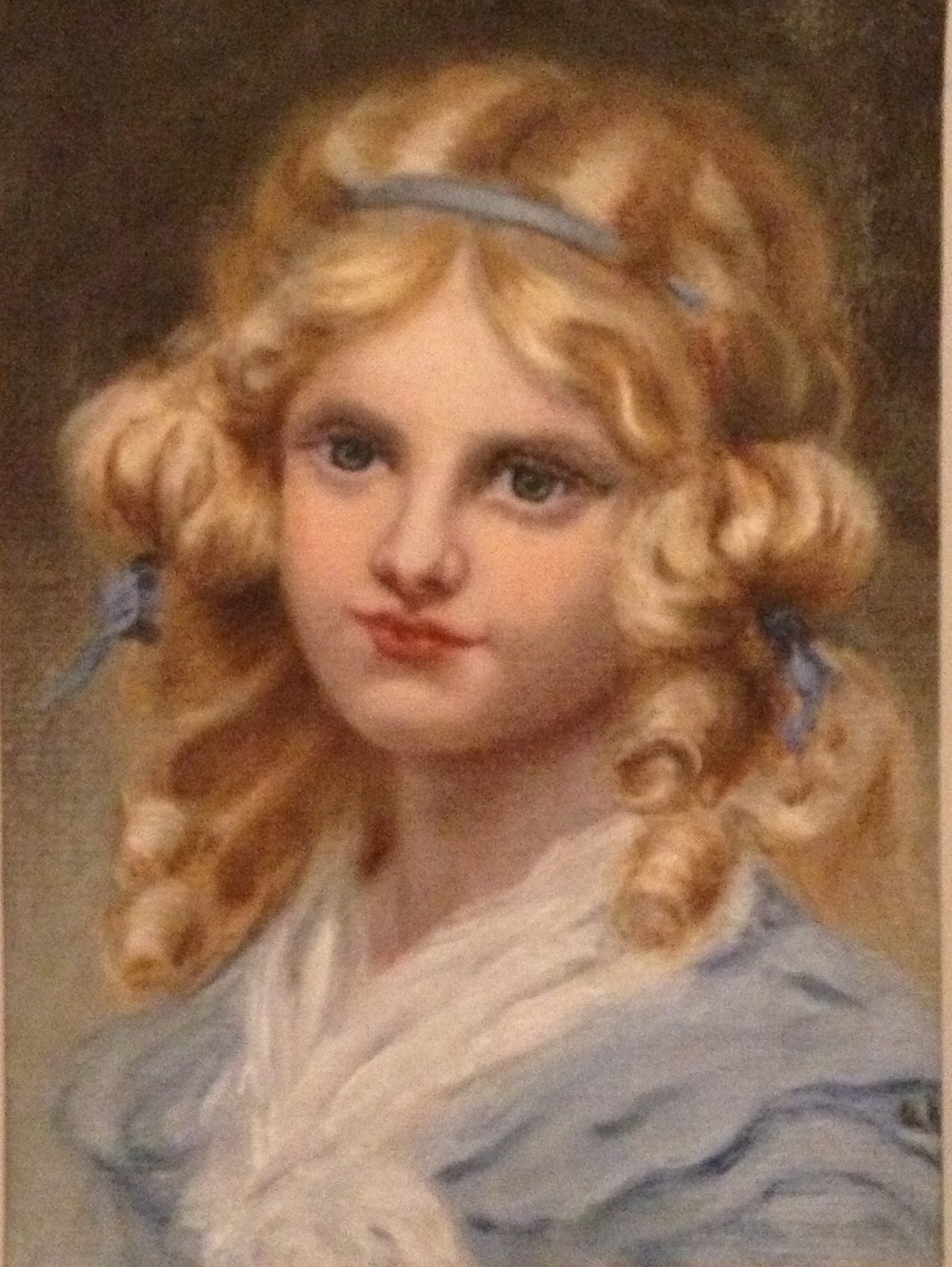 Portrait of a little young lady