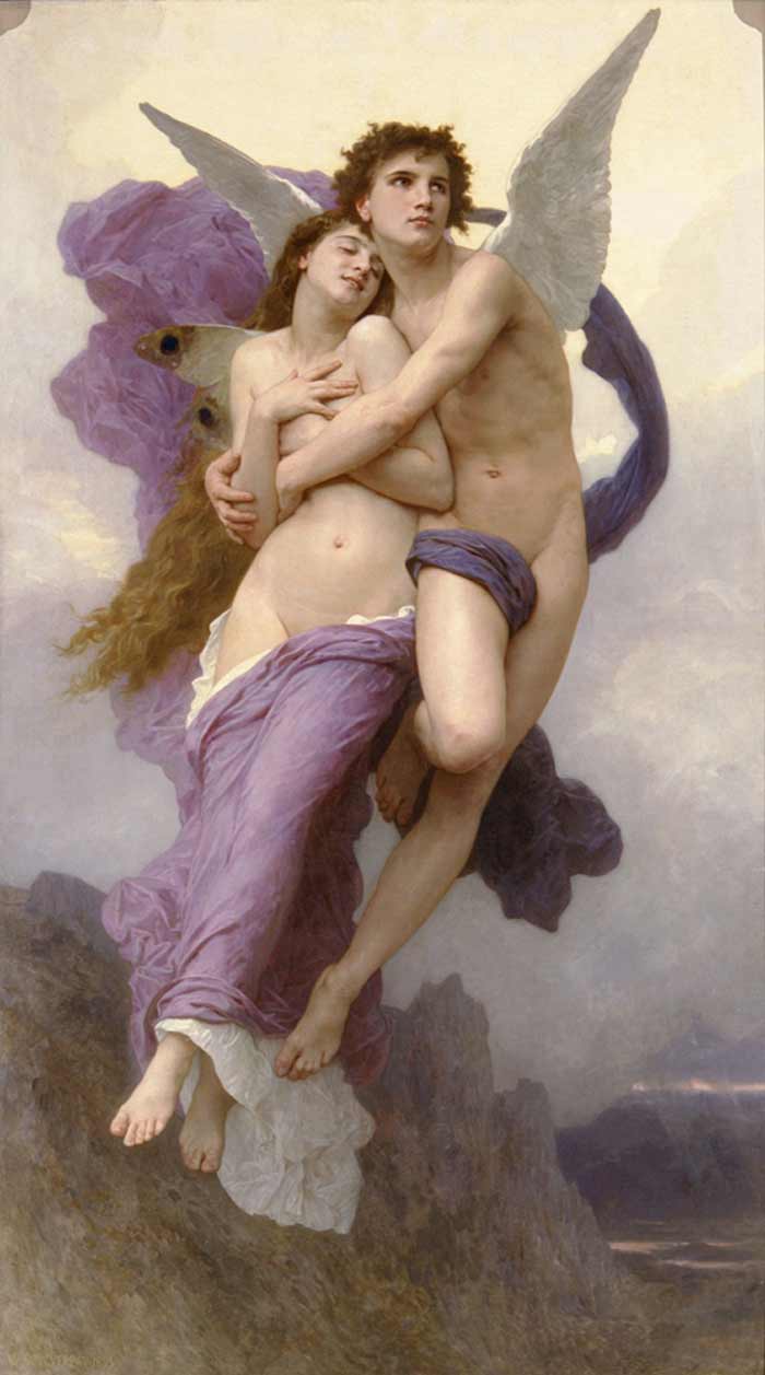 William Adolphe Bouguereau - The Abduction of Psyche- 1895