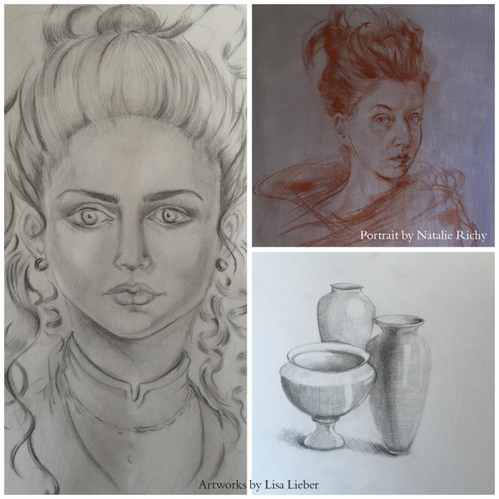 Artworks by Lisa Lieber, Drawing Academy student
