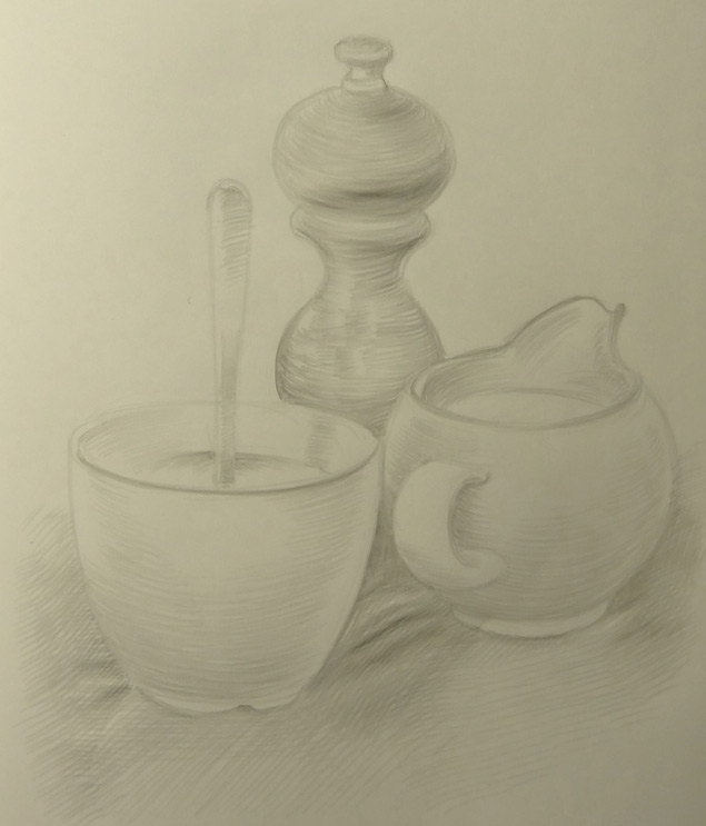 Artworks by Alex Brown, Drawing Academy student