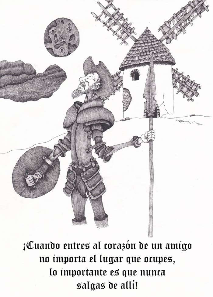 Drawing by Marta Lopez-Bravo