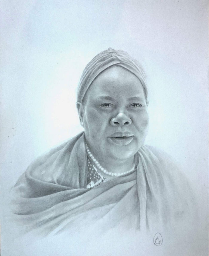 Drawing by Aaron C. Miller