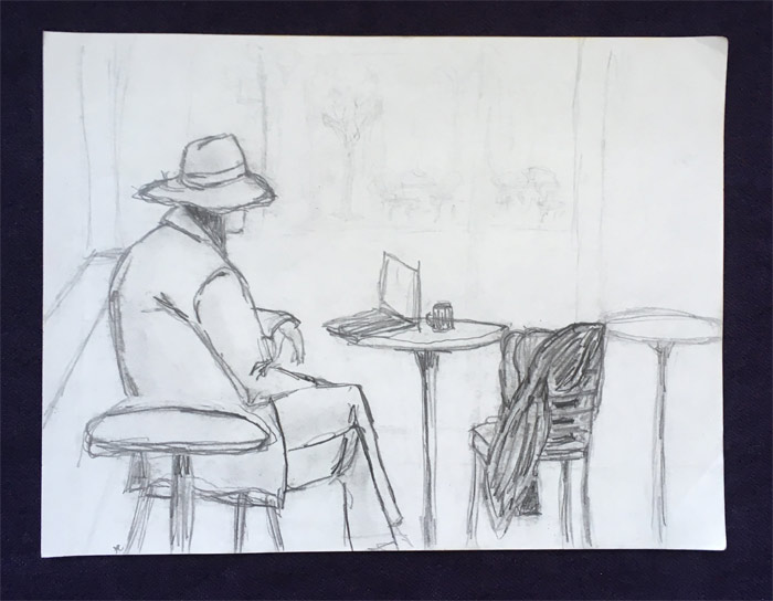 Drawing by Marianne Carduner