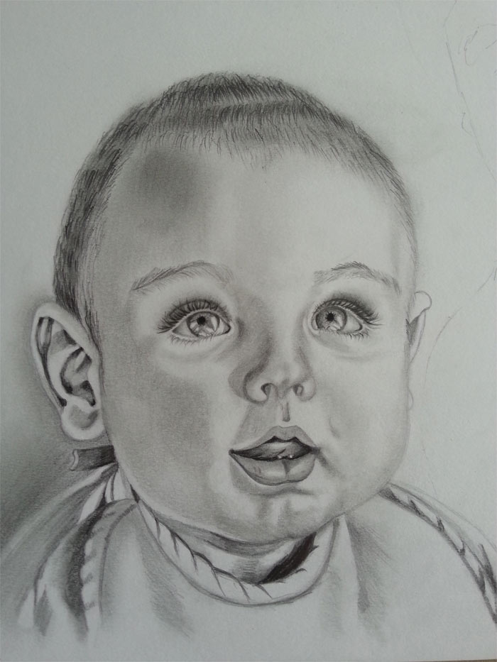 Portrait drawings by Andreea Popovici - Drawing Academy | Drawing Academy