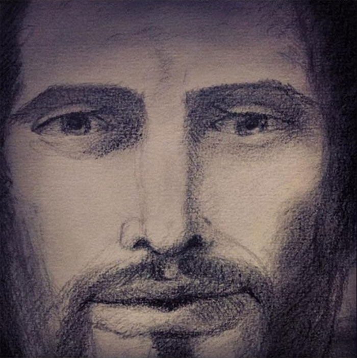 Drawing by Miguel Angelo de Moraes