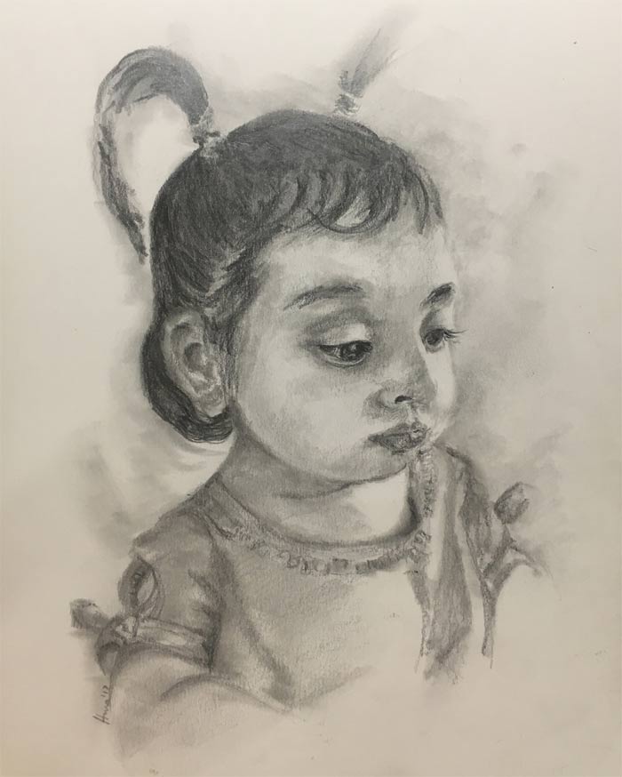 Drawing by Hina Dharamsey