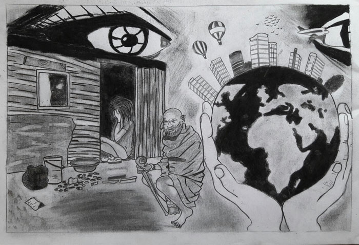 Drawing by Mbalenhle Mtshali