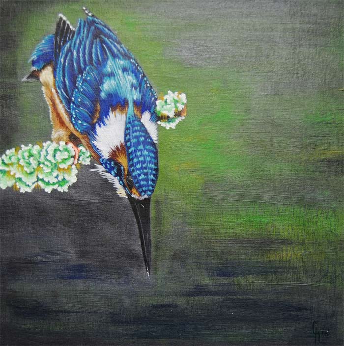 Painting by Christy Kucera