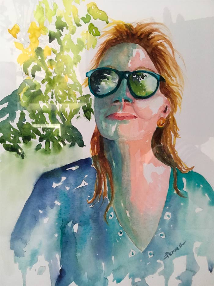 Watercolor by Ginny