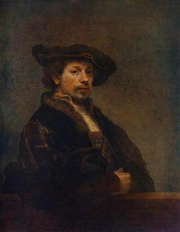 The story of Rembrandt's self portraits