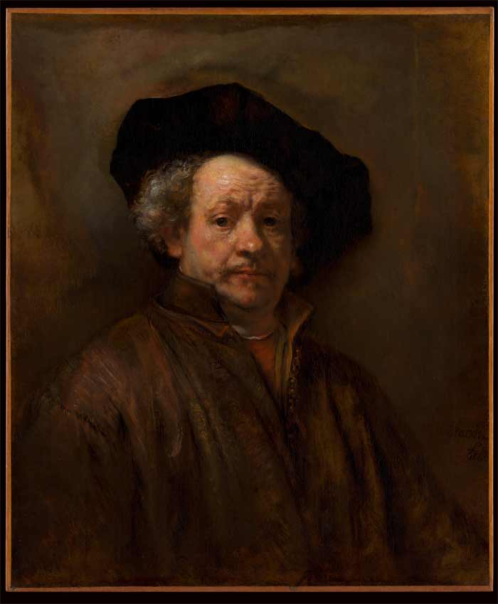 The story of Rembrandt's self portraits