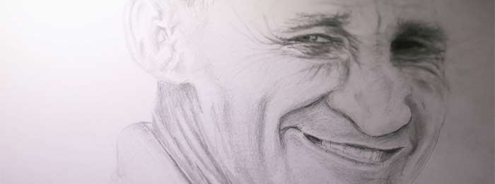 Portrait Drawing by Stephen Keeling