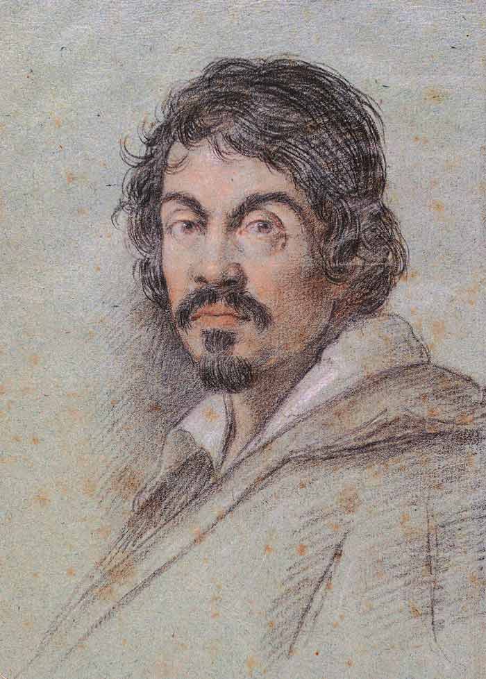 Self portrait of Caravaggio