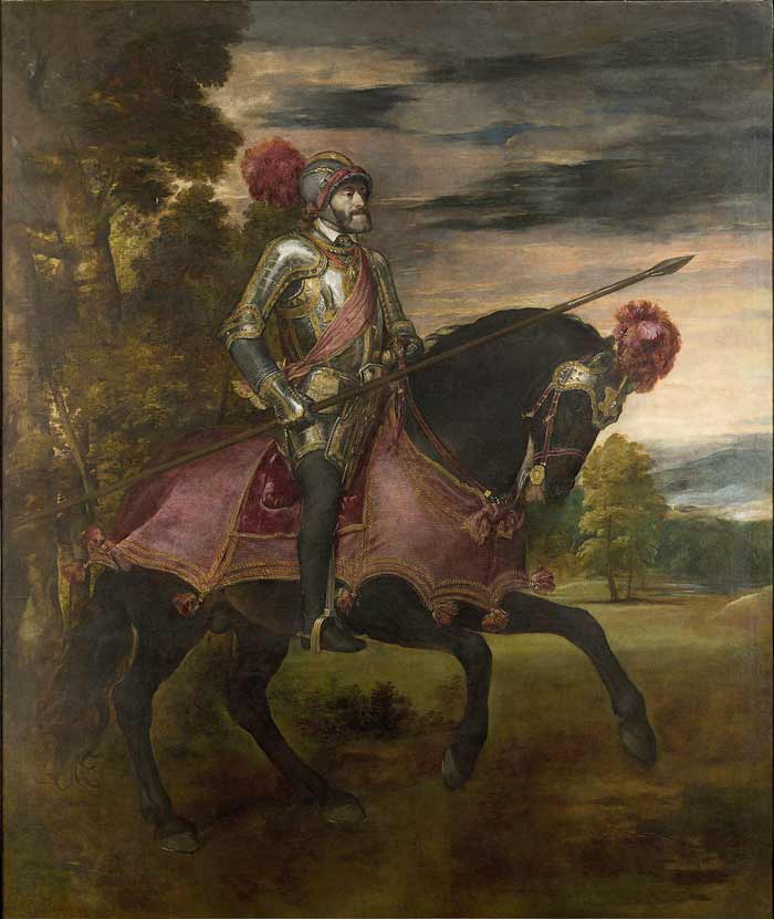Titian -Charles V at Mühlberg