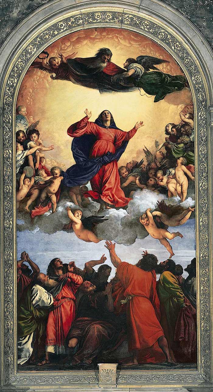 Titian - The Assumption of the Virgin