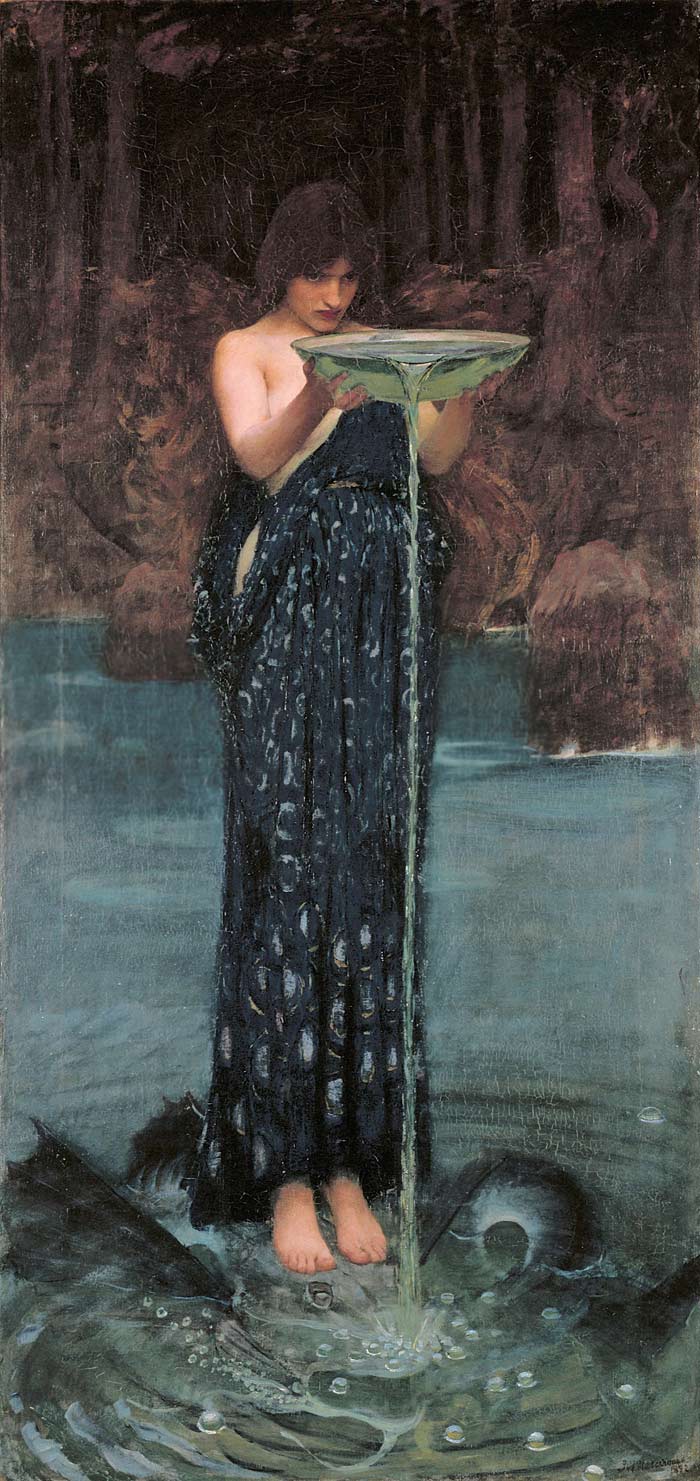 Circe in the Works of Waterhouse