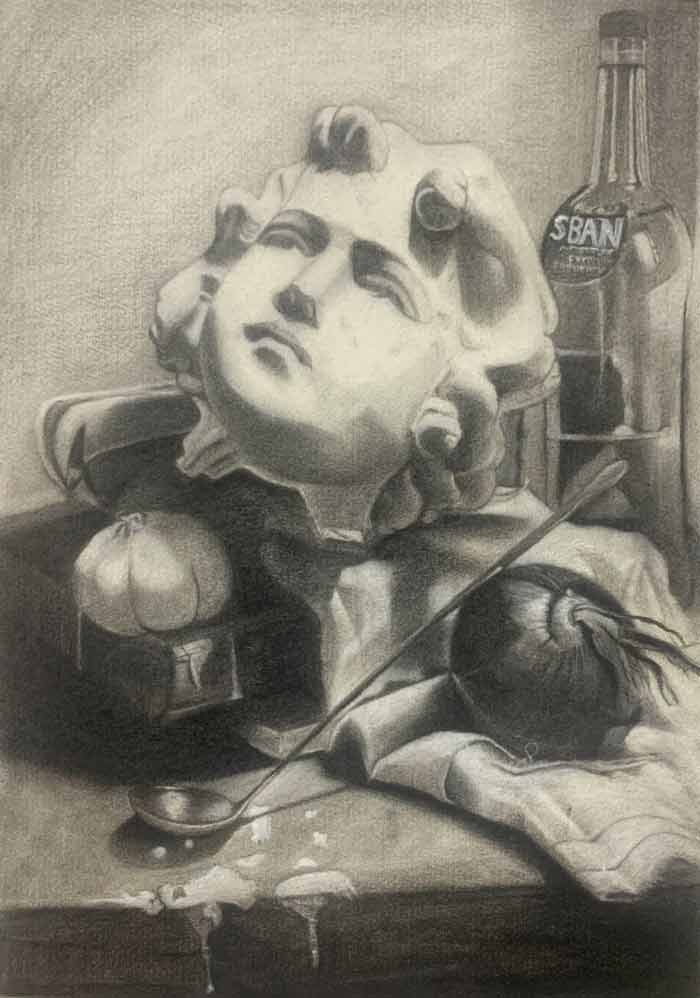 Drawings by Niraj Maharjan