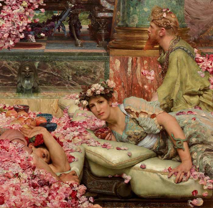 The Roses of Heliogabalus by Sir Lawrence Alma Tadema