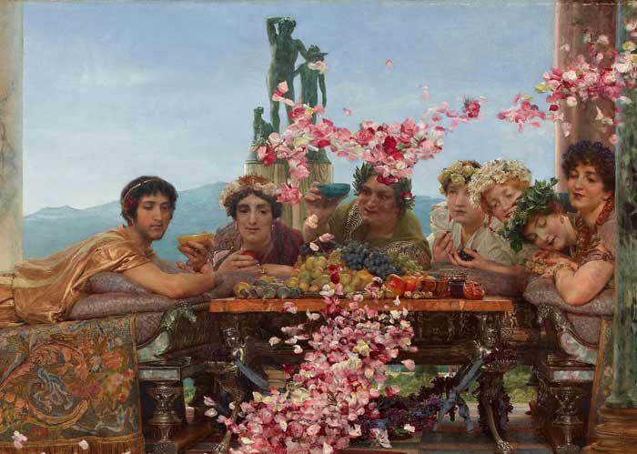 The Roses of Heliogabalus by Sir Lawrence Alma Tadema
