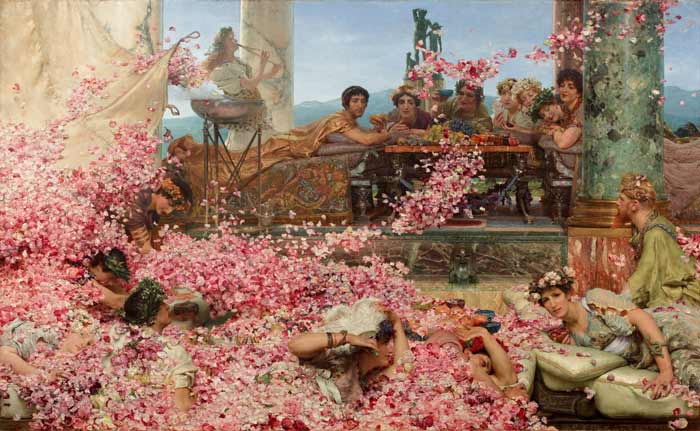 The Roses of Heliogabalus by Sir Lawrence Alma Tadema