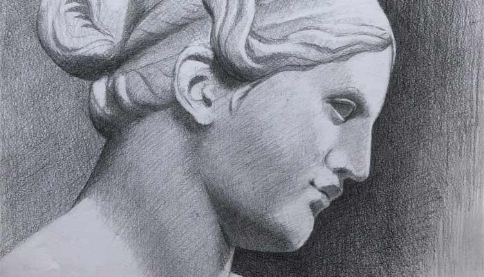 Portrait drawing by Roossevelt