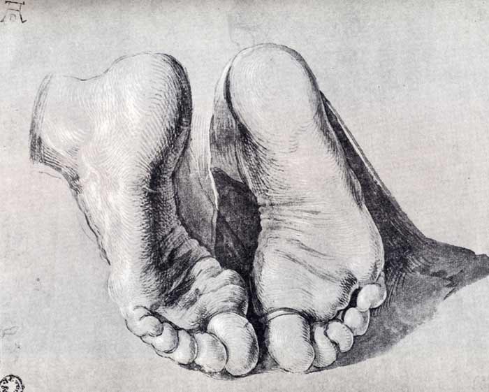 Study of the Feet of an Apostle