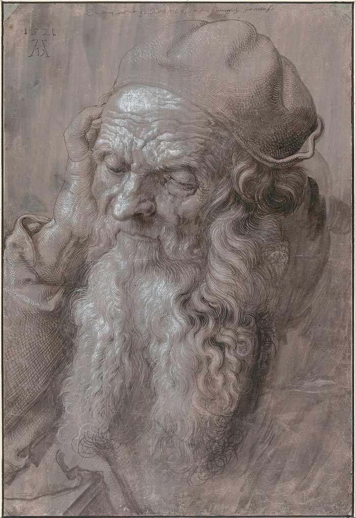 Study of the Head of an Old Man