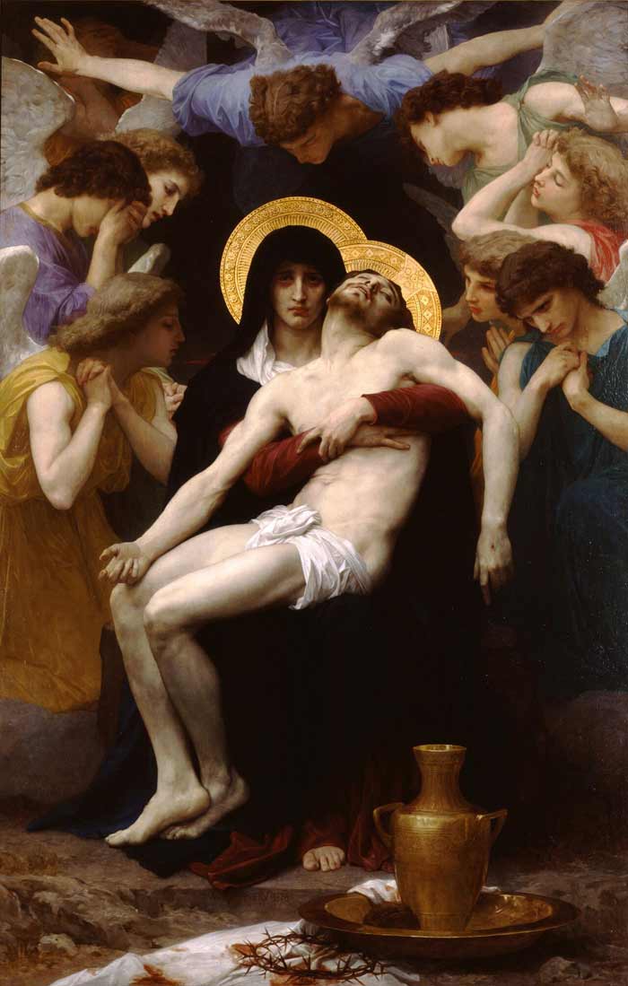 Pieta” by William Adolphe Bouguereau