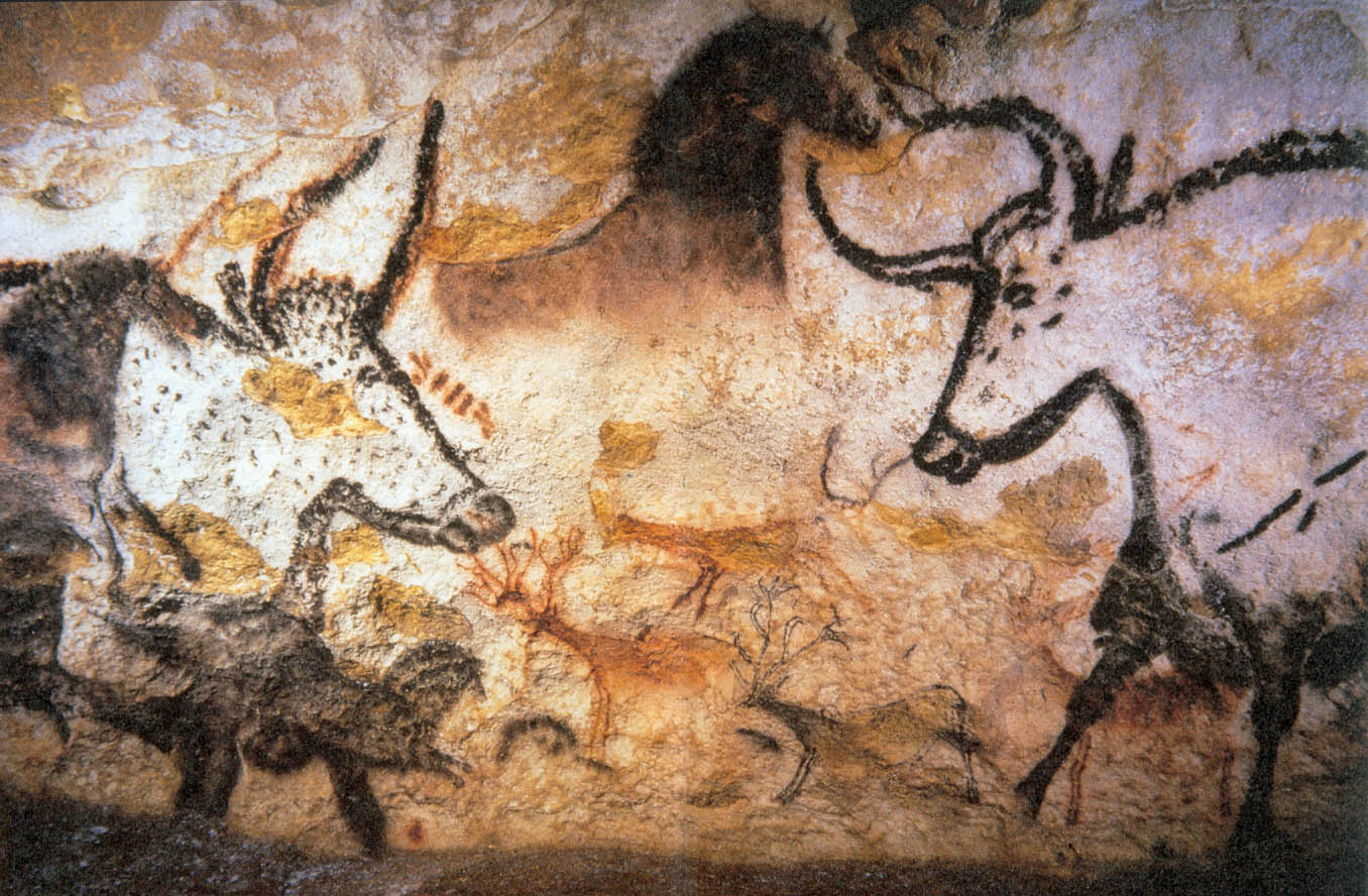 stone age cave art