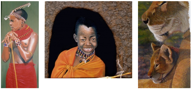 drawings by Newton Ochieng Olonde